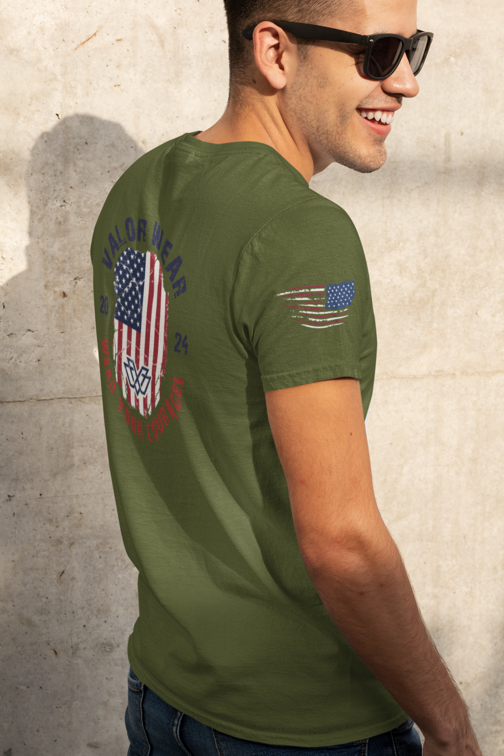 ValorWear Signature Oval Tee | Premium Triblend Shirt - Image 13