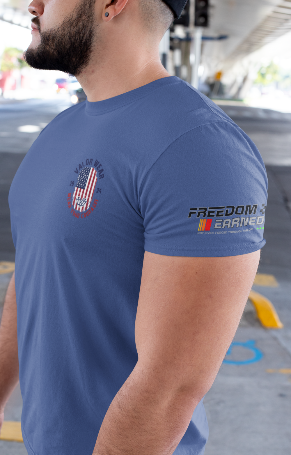 ValorWear Signature Oval Tee | Premium Triblend Shirt - Image 16