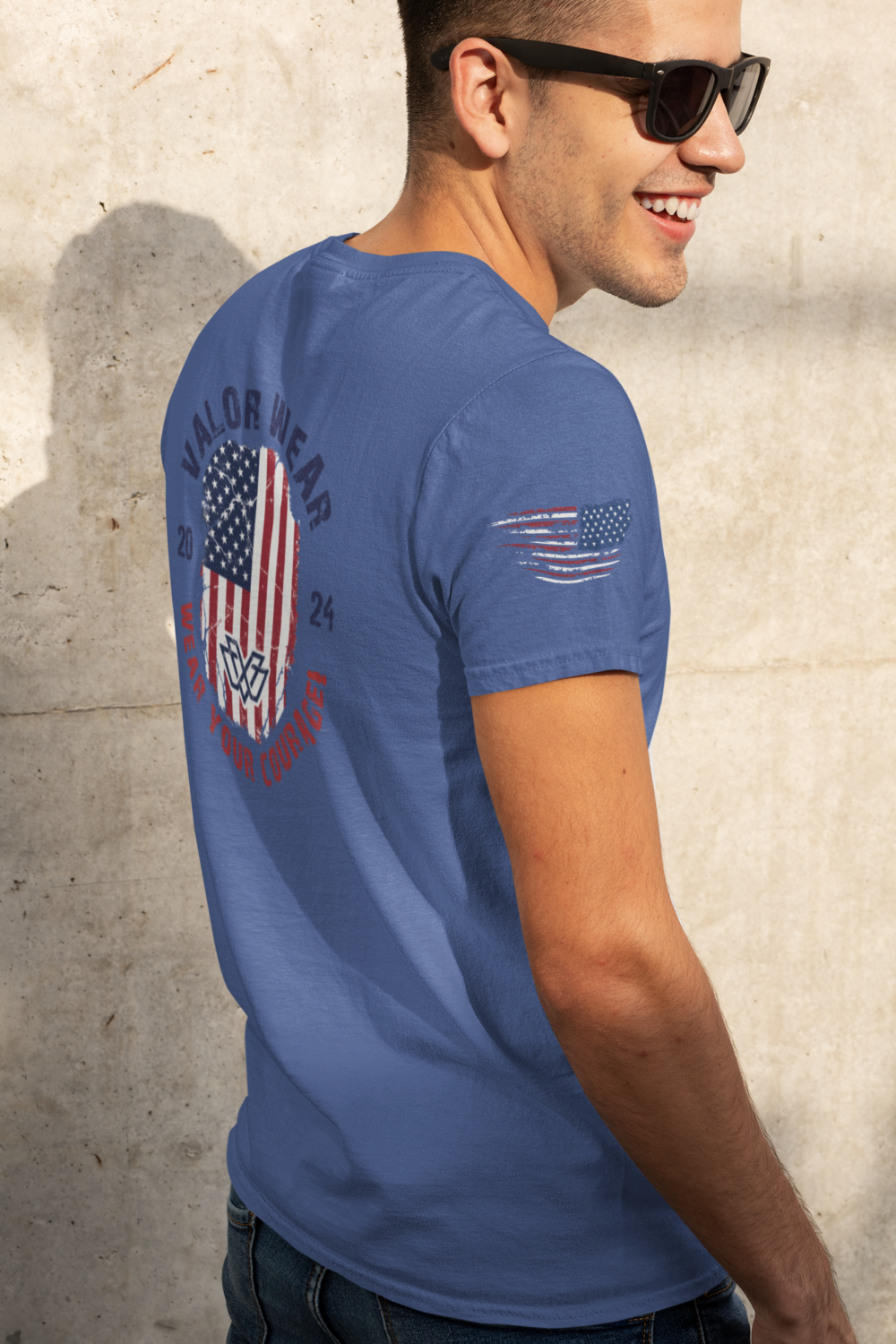 ValorWear Signature Oval Tee | Premium Triblend Shirt - Image 17