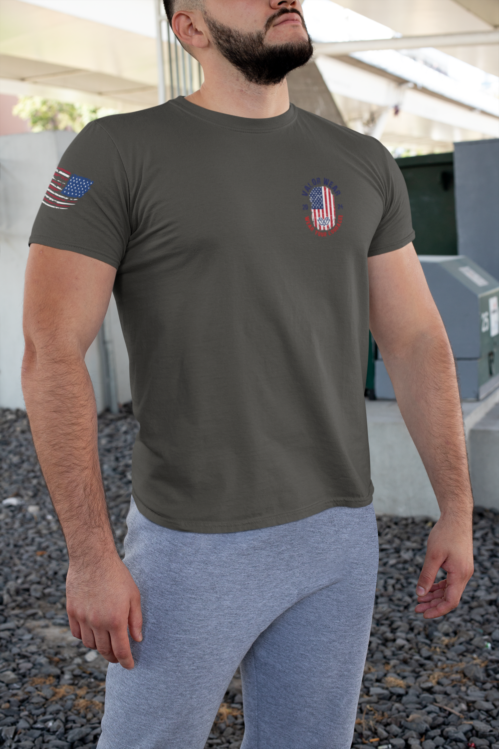 ValorWear Signature Oval Tee | Premium Triblend Shirt - Image 19