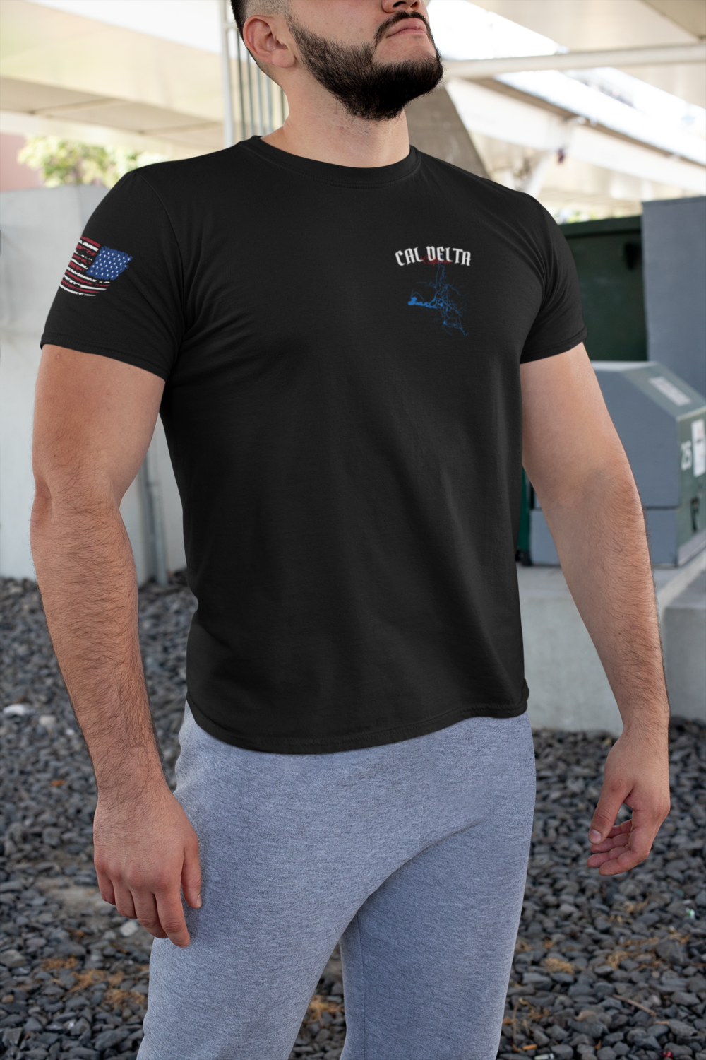 Cal Delta | Endless Water, Endless Grind – Triblend Tee - Image 2