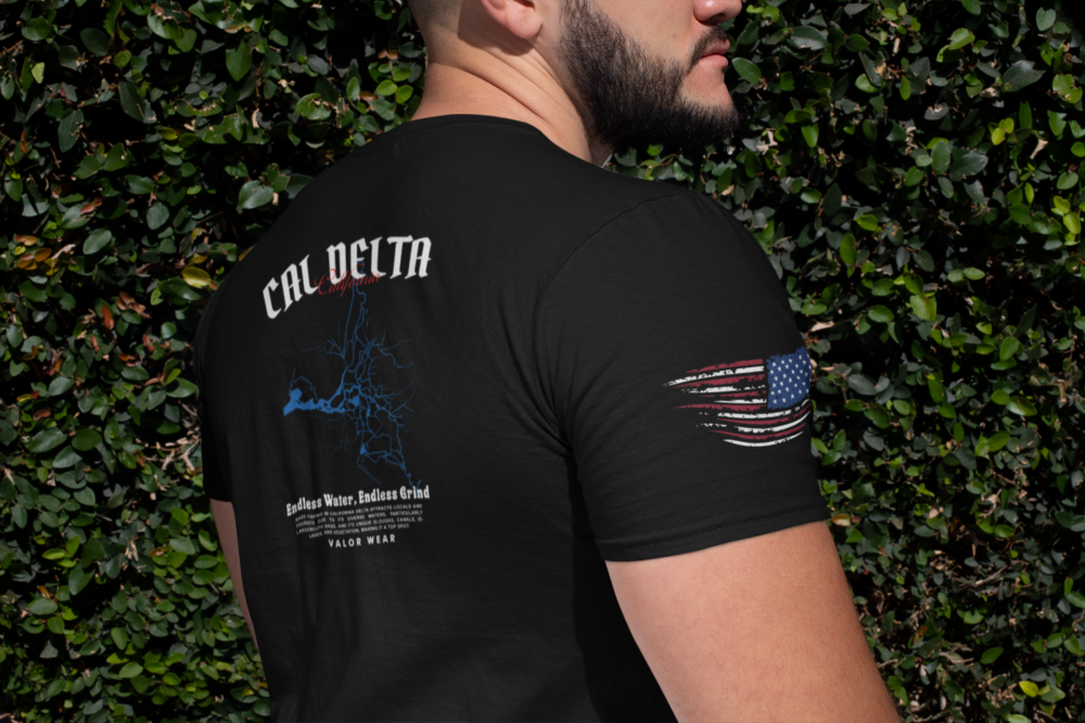 Cal Delta | Endless Water, Endless Grind – Triblend Tee - Image 5