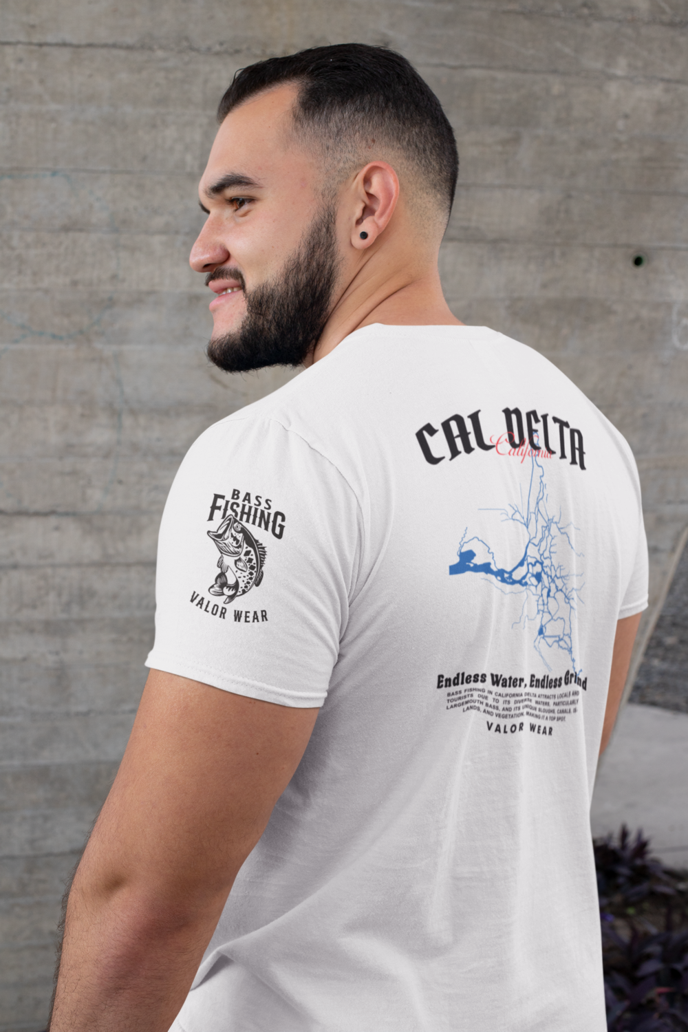 Cal Delta | Endless Water, Endless Grind – Triblend Tee - Image 20