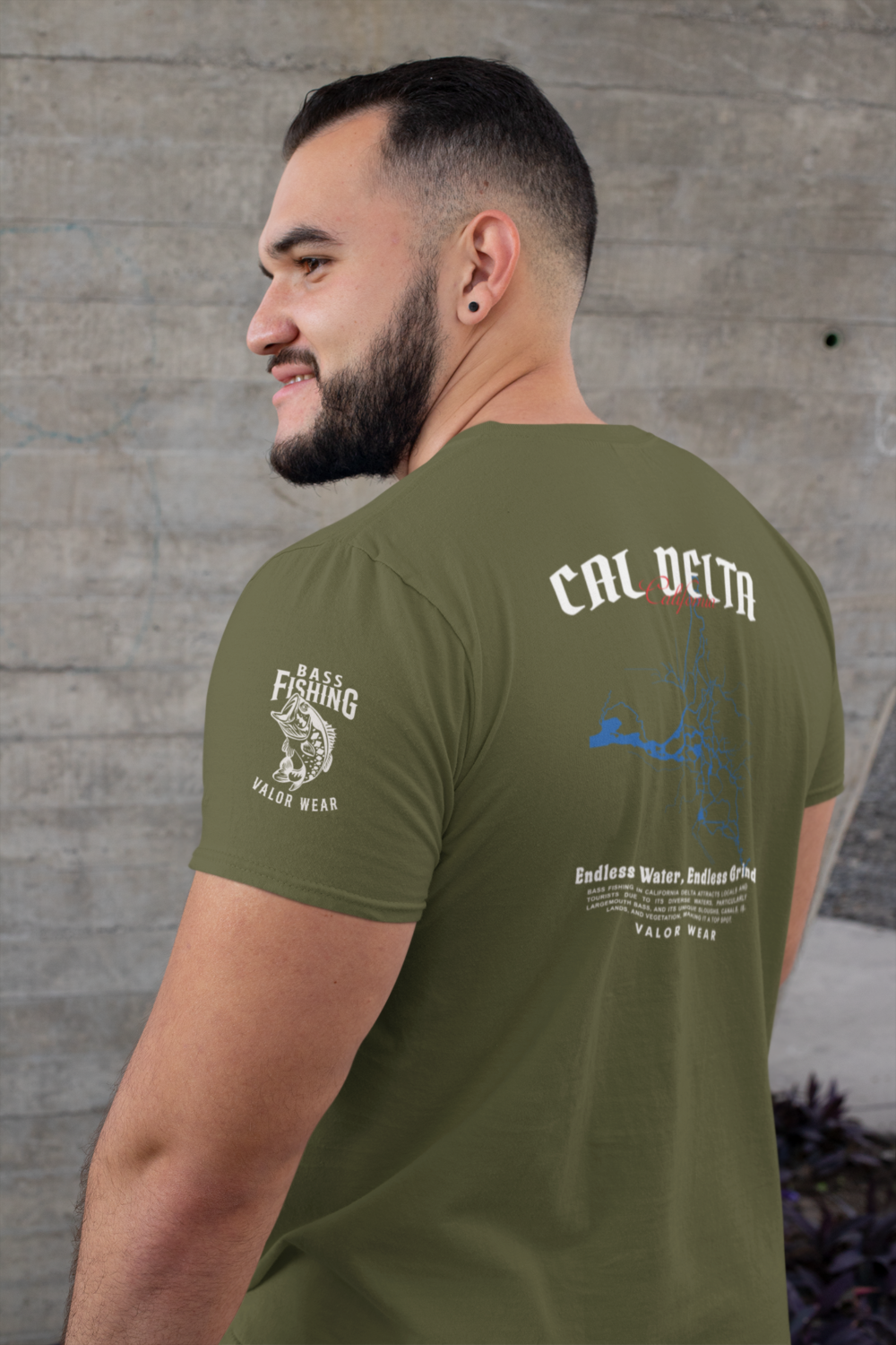 Cal Delta | Endless Water, Endless Grind – Triblend Tee - Image 15