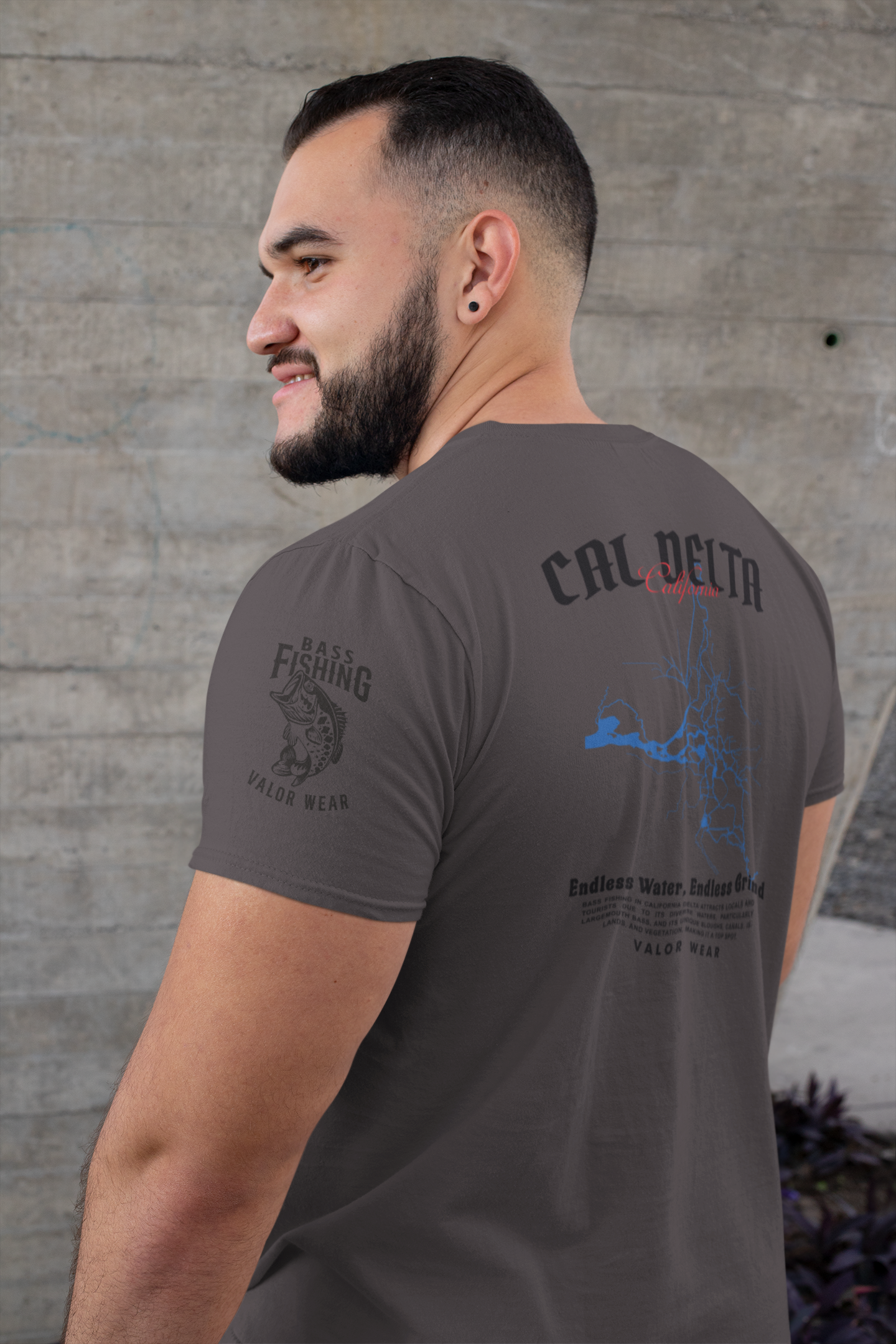 Cal Delta | Endless Water, Endless Grind – Triblend Tee - Image 10