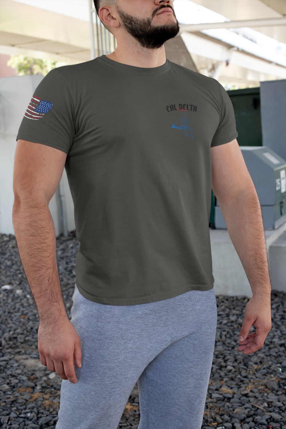 Cal Delta | Endless Water, Endless Grind – Triblend Tee - Image 9