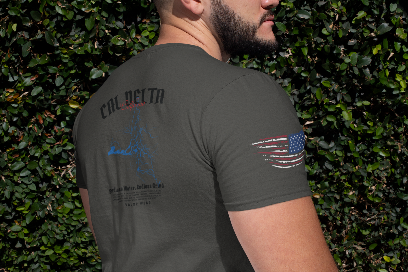 Cal Delta | Endless Water, Endless Grind – Triblend Tee - Image 6