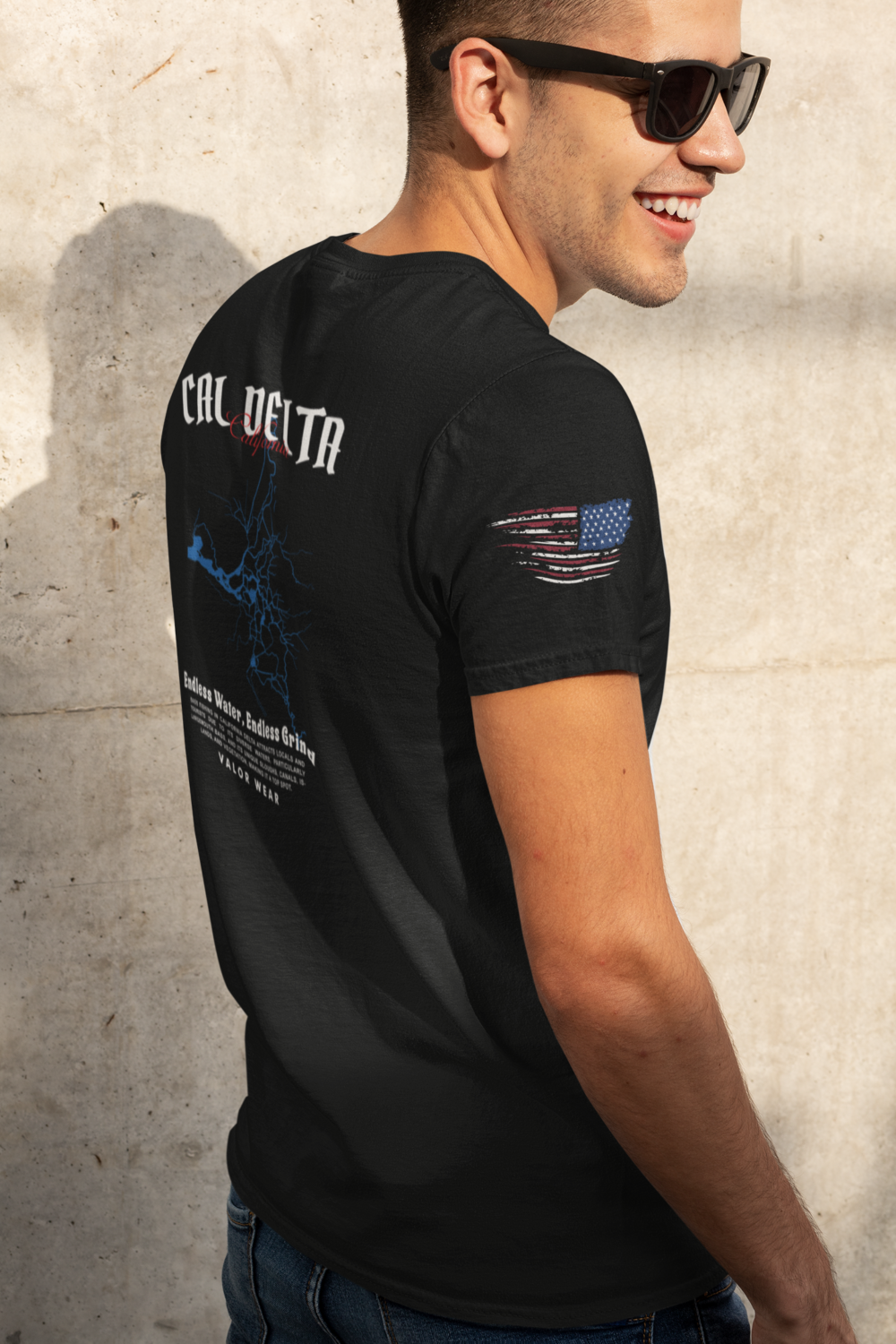 Cal Delta | Endless Water, Endless Grind – Triblend Tee