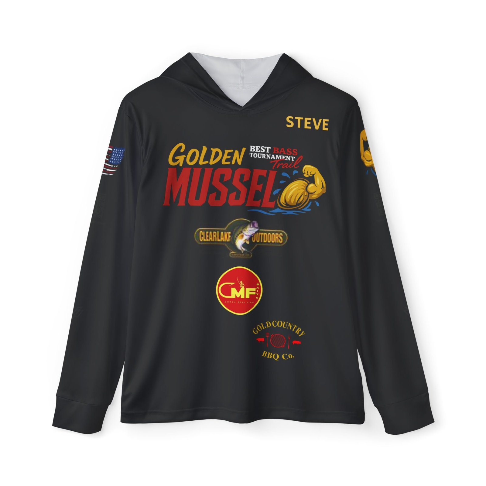 Golden Mussel SPF 50 Hoodie β Staff Jersey - Image 2