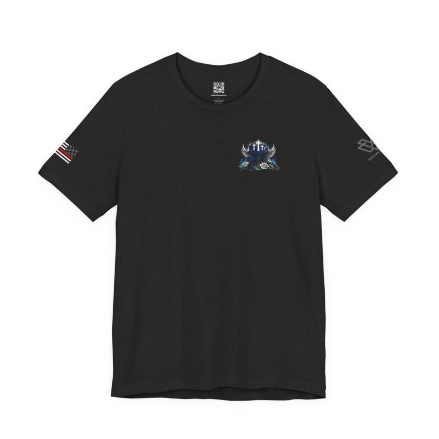 Faith Wings Graphic Tee — Memorial Tribute Short Sleeve Shirt