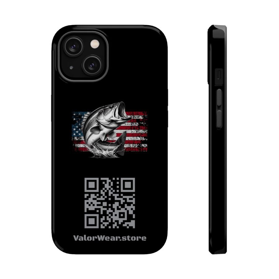 Patriotic Bass Magnetic Impact-Resistant Phone Case