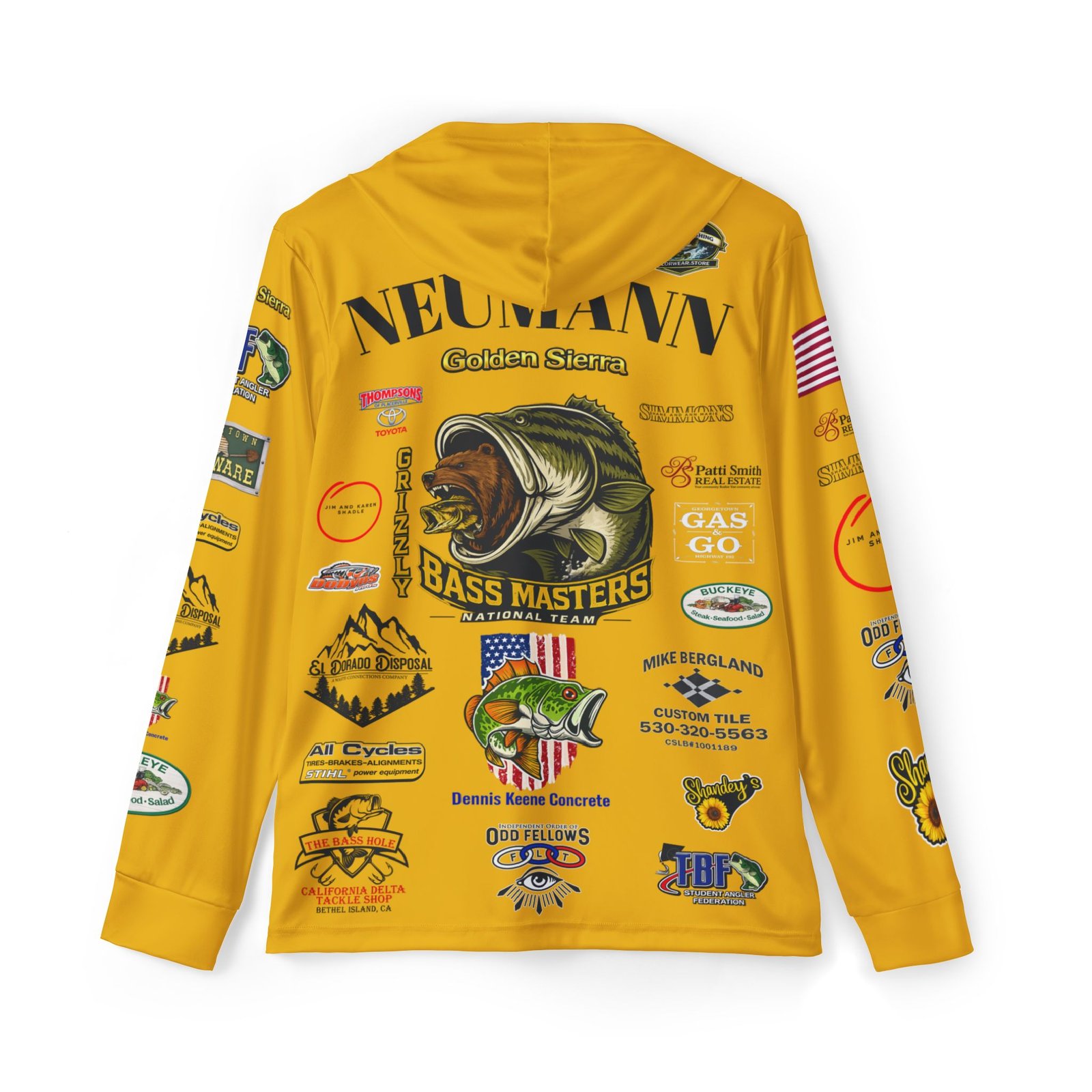 Grizzly Bassmasters National Team SPF 50 Jersey | Melinda Neumann - Image 2