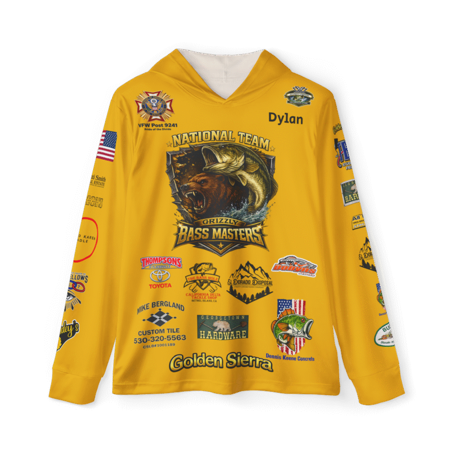Grizzly Bassmasters National Team SPF 50 Jersey | Dylan Harper