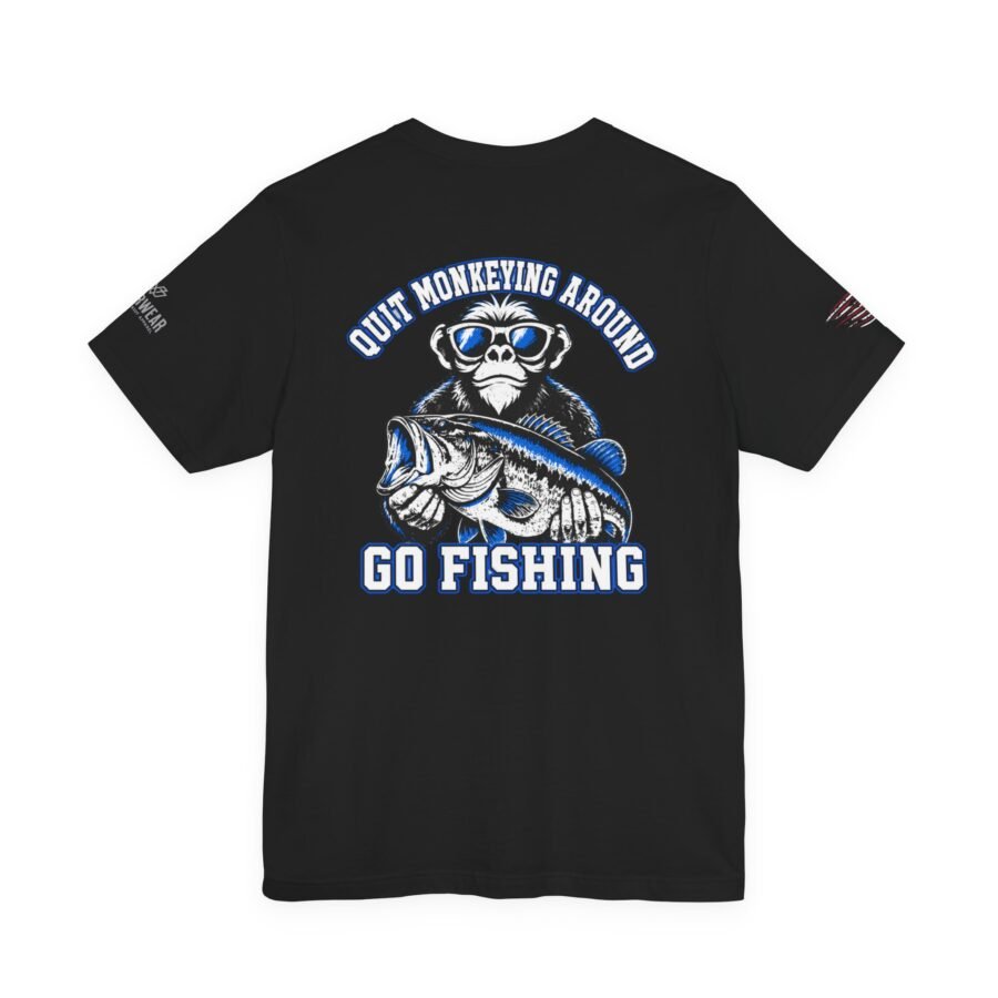 Monkey Skinz “Quit Monkeying Around” Fishing Tee | Monkey Skinz x ValorWear Collaboration