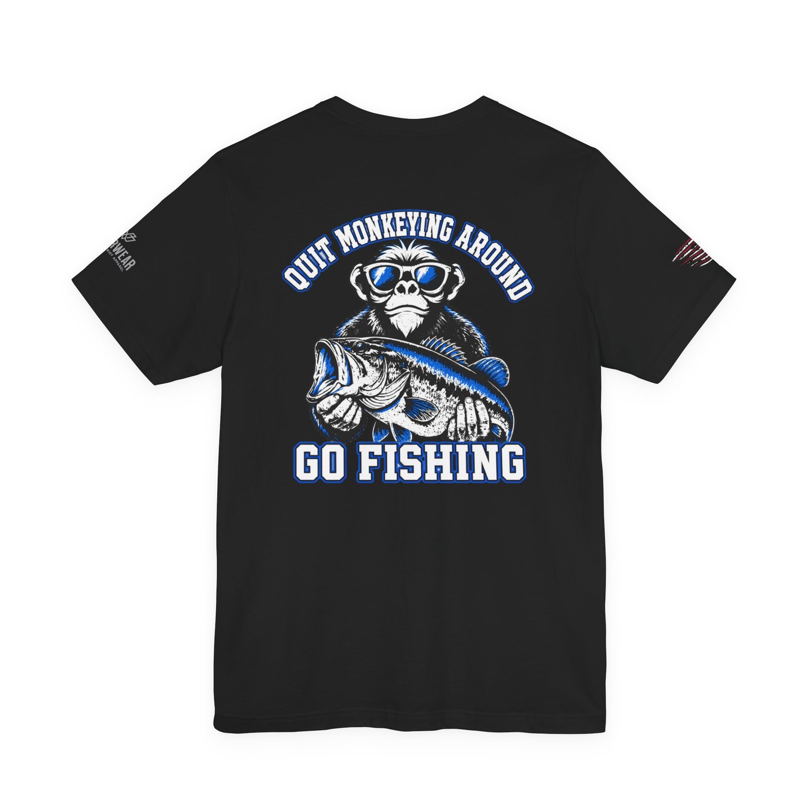 Monkey Skinz “Quit Monkeying Around” Fishing Tee | Monkey Skinz x ValorWear Collaboration