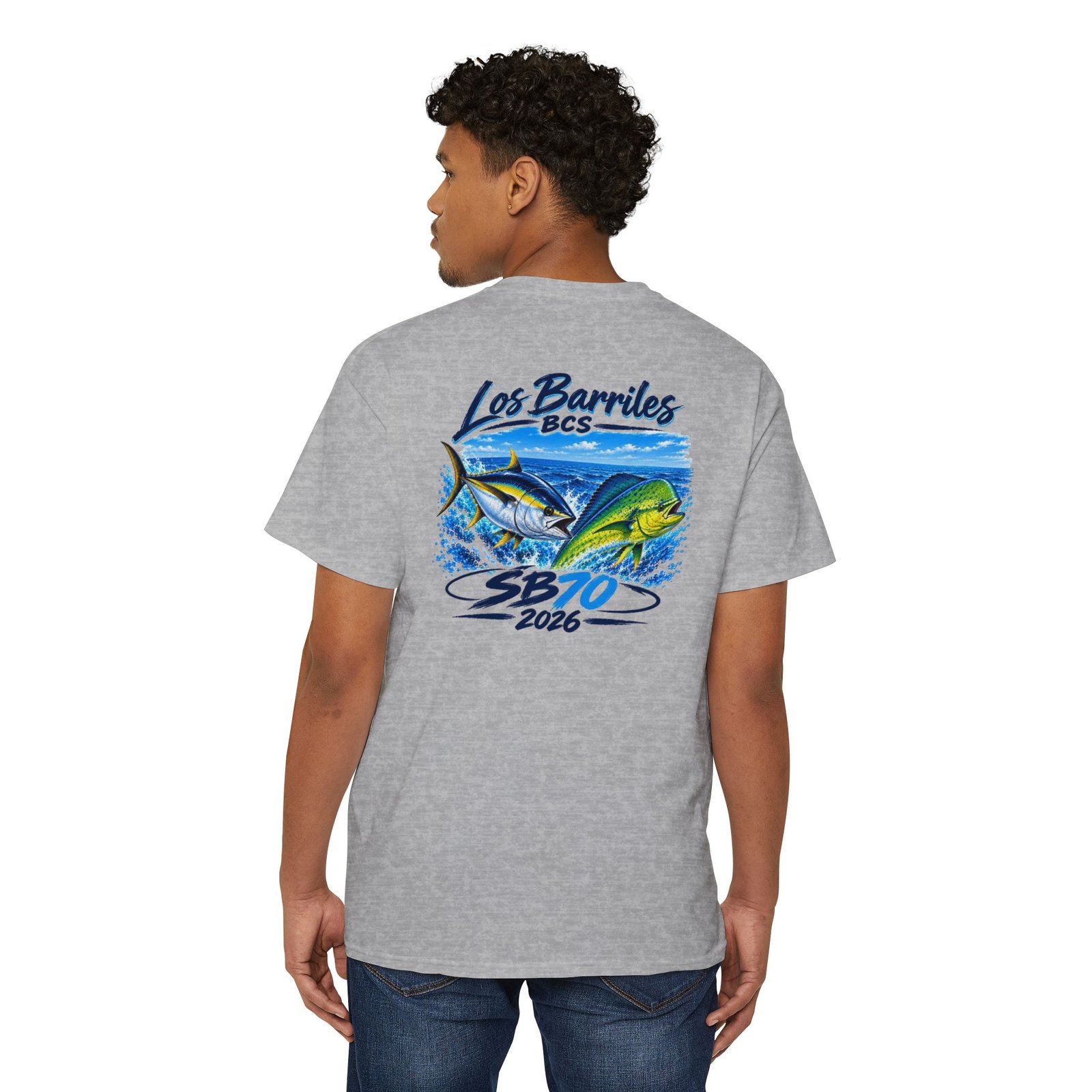 Los Barriles SB70 2026 Custom Fishing Trip Pocket Tee - Image 5