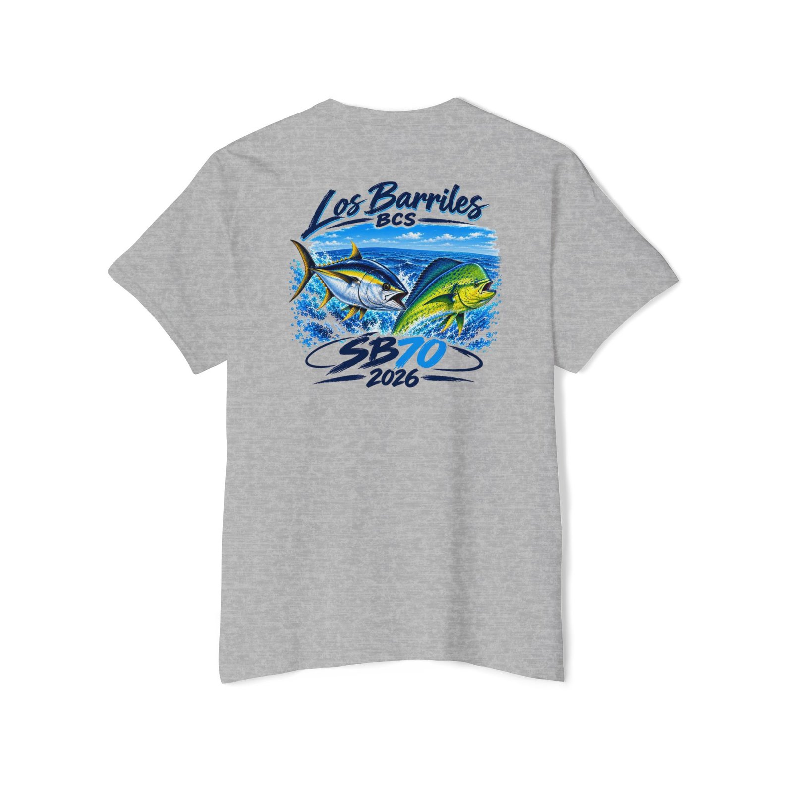 Los Barriles SB70 2026 Custom Fishing Trip Pocket Tee - Image 2